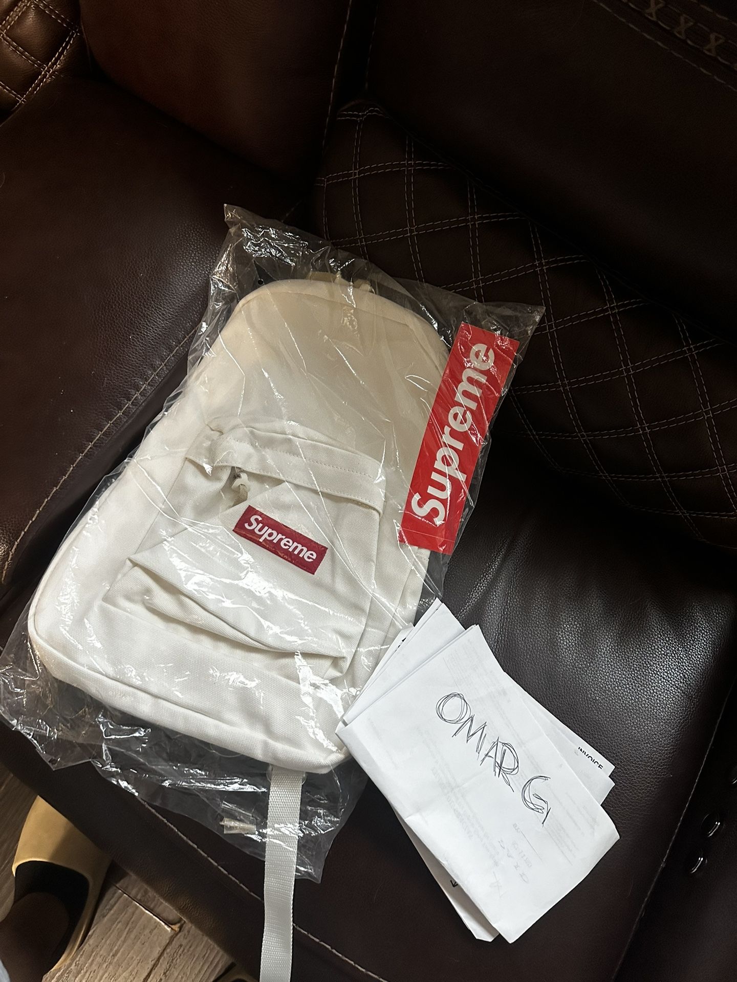 supreme canvas backpack DS