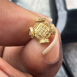 Yellow Diamonds Real Gold 
