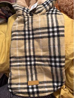 Dog Quilted Jacket Size Small