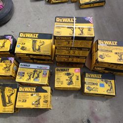 Various DeWalt Power Tools
