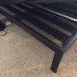 Metal full bed frame