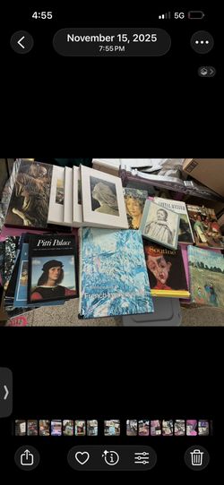 Variety of art books