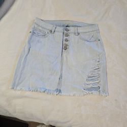 Denim Skirt