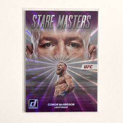 Conor McGregor Stare Master Panini Card /99