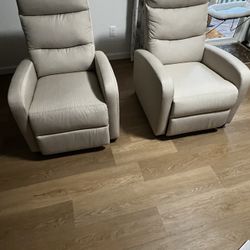 Beige Recliners