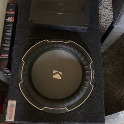 Kicker Comp Q Speaker Audisun Amp