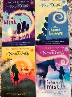 Disney The Never Girls Books 1–4 Complete Set – Kiki Thorpe