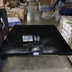 INDUSTRIAL FLOOR SCALE FOR ACCURATE WEIGHING (48”x48”)