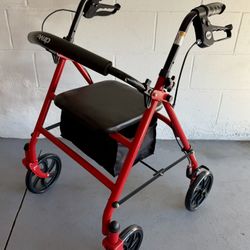 Rollator Walker With Seat