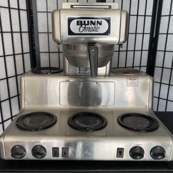 Bunn Commercial Coffee Maker 5 Burner For Parts