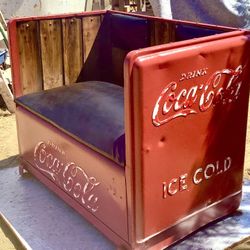 Antique Coca Cola Bench