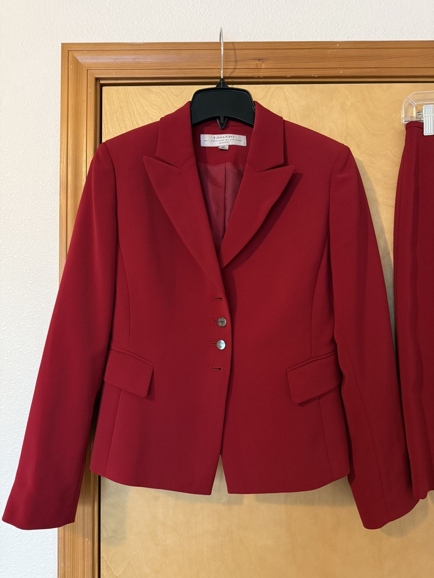 Tahari Skirt And Blazer Set