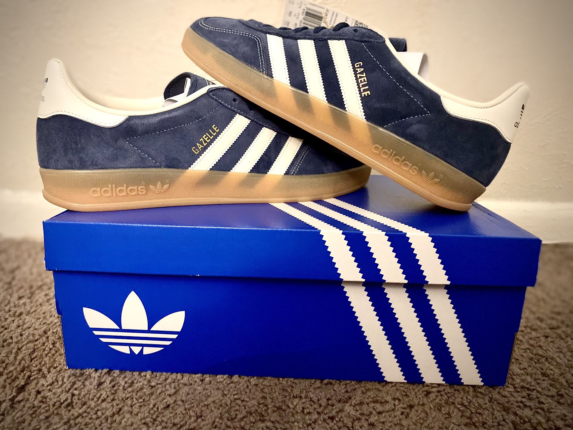 🔥 Adidas Gazelle Indoor Men’s Sneakers – Size 12 – NEW with Box 🔥