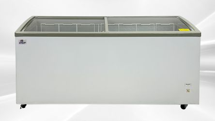 NSF 72 inches 17 cu ft Chest Glass door Freezer SD651S
