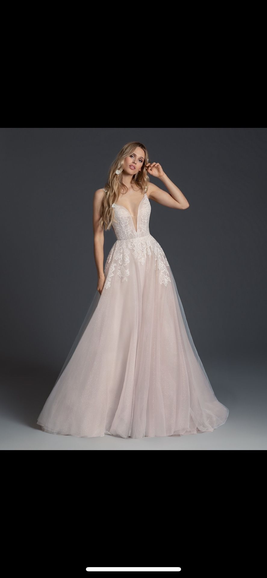 HAYLEY PAIGE WEDDING DRESS Fiona Gown NEVER USED