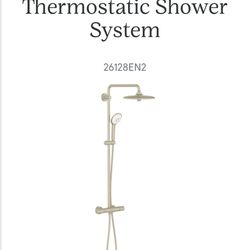 Grohe Integrated Shower System
