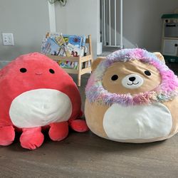 2 squishy toys - medium size 