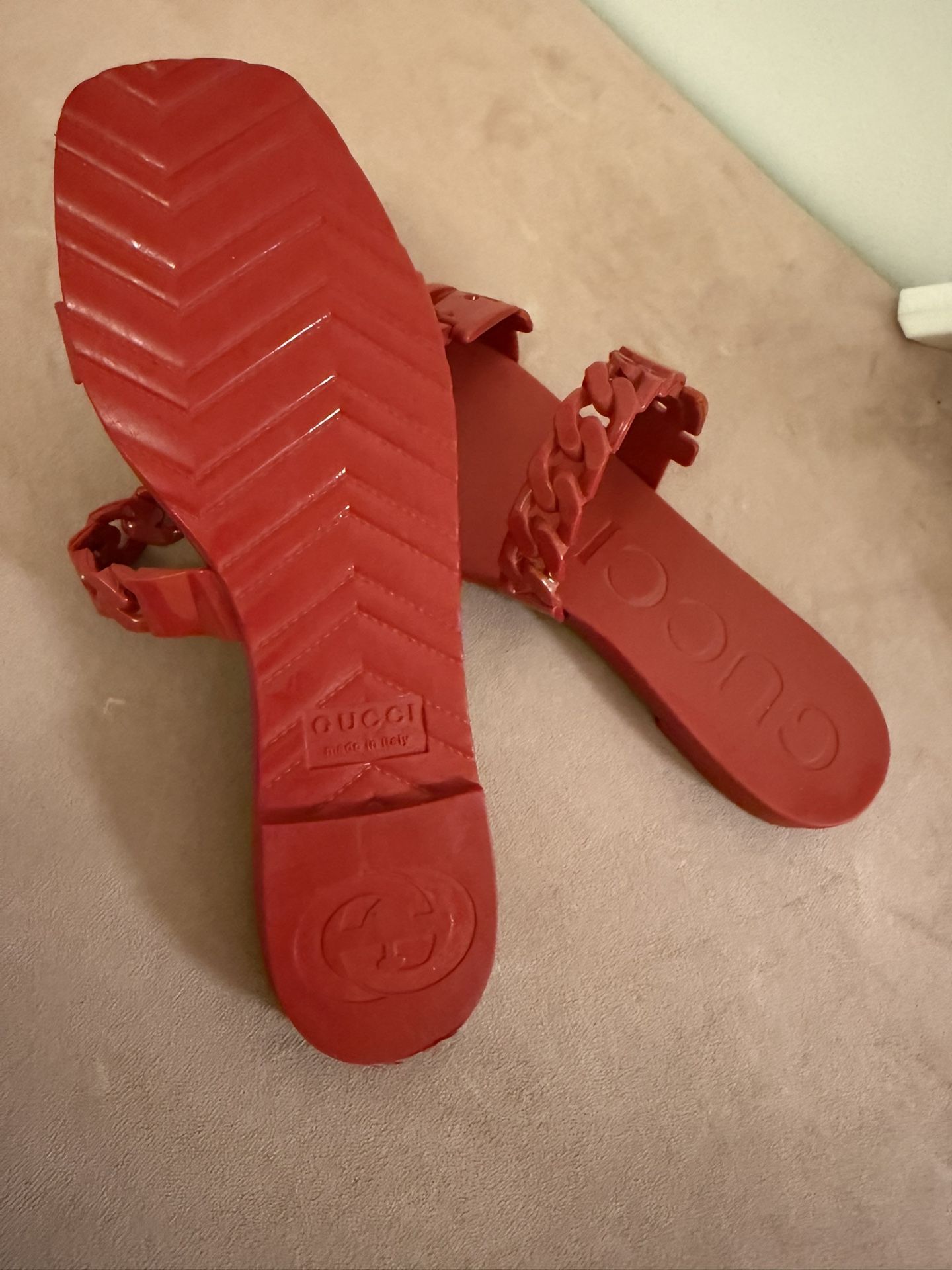 Original Gucci jelly Sandals