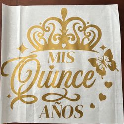 Vinyl decal stickers for backdrops  