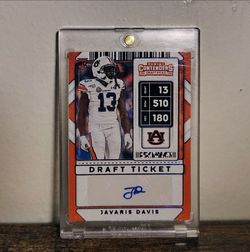 Javaris Davis Autograph