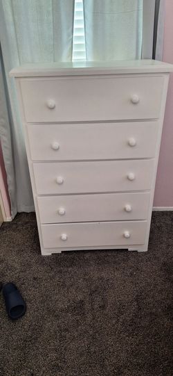5 drawer dresser chest