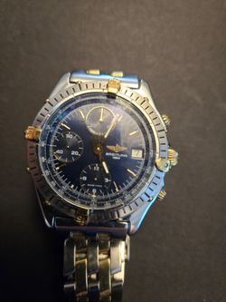 Bretling 18k ss ex condition