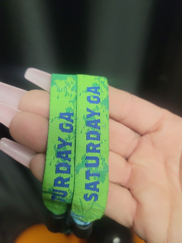 🎪🎠ESCAPE  HALLOWEEN -Pyscho Circus (2) Wristbands for Saturday, Nov1