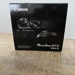 Canon Powers got G7X Mark III (3) - BRAND NEW IN BOX
