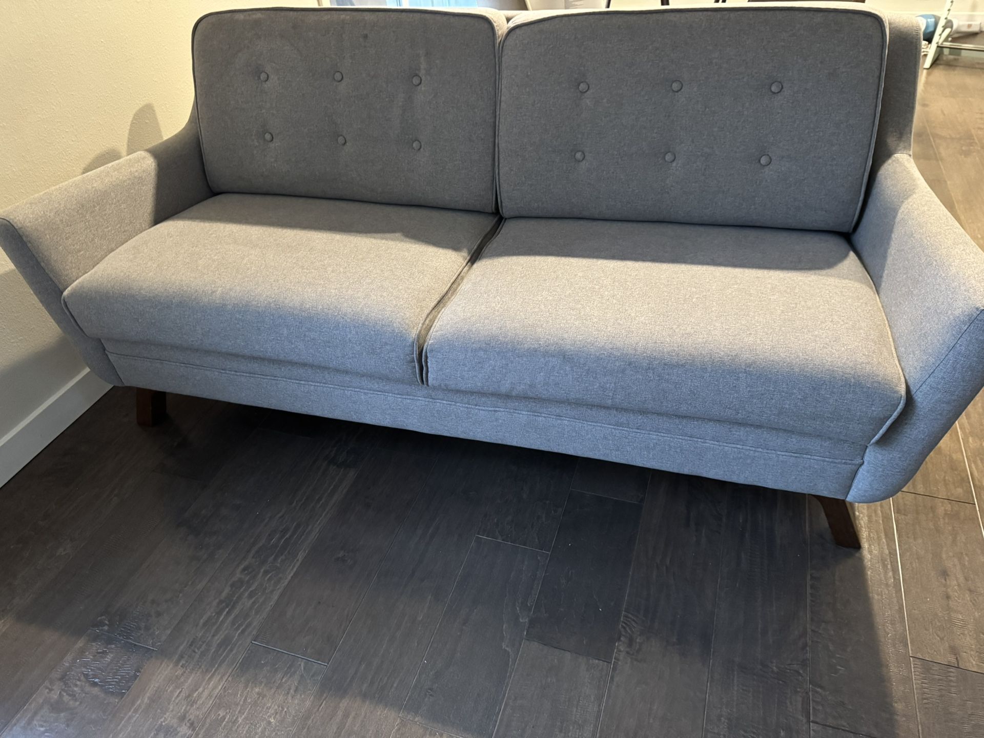 Light gray Sofa - Gently Used & well Maintained 