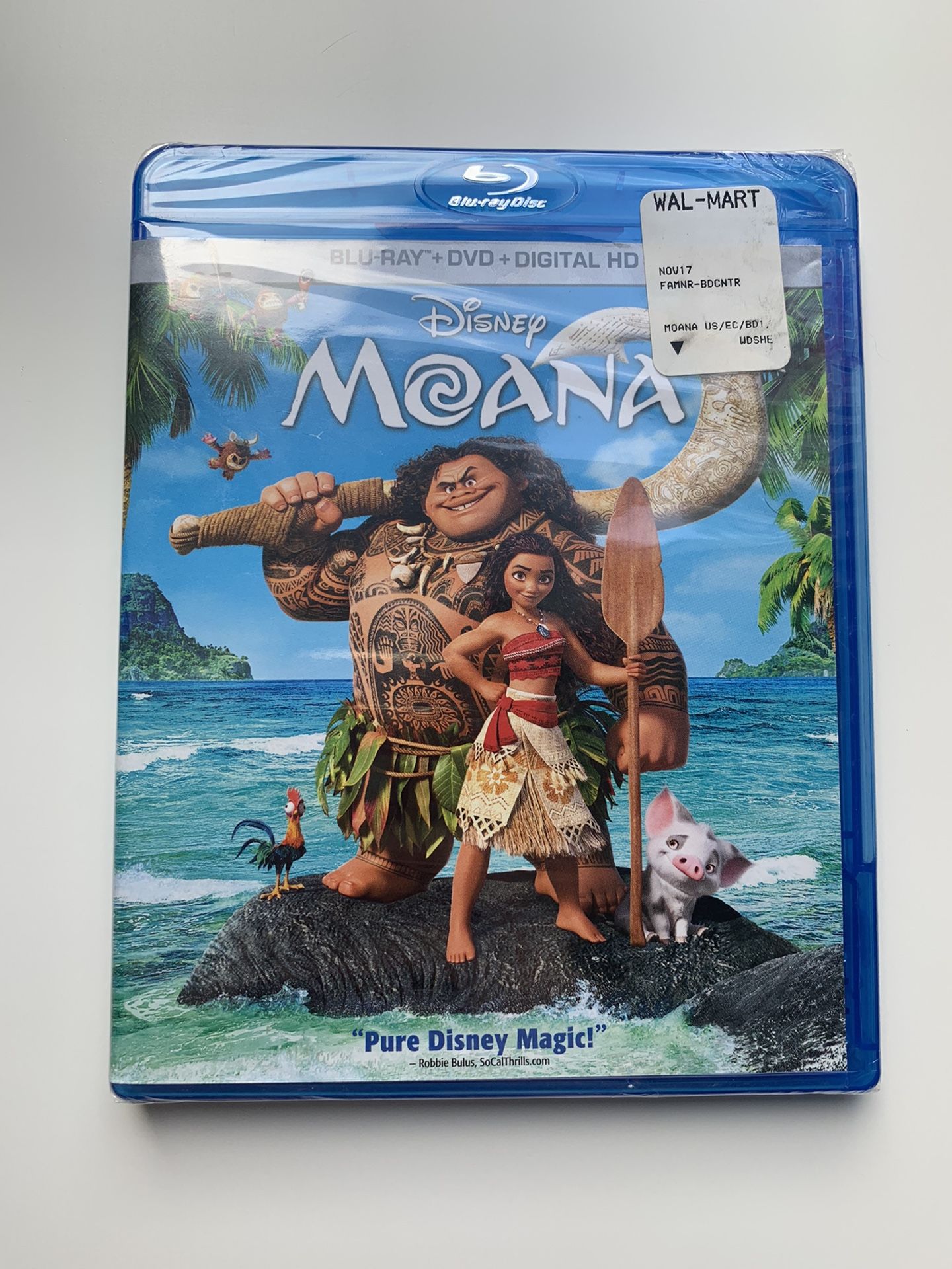 Disney Moana Blu-ray movie