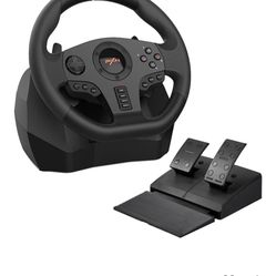 PXN PC Racing Wheel Steering Wheel V900 Driving Simulator 270°/900° Rotation
