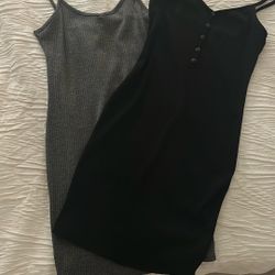 Black & Gray Skin Right Dress 