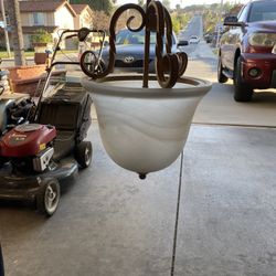 Hanging Light Pendant ...has a 4’ Chain