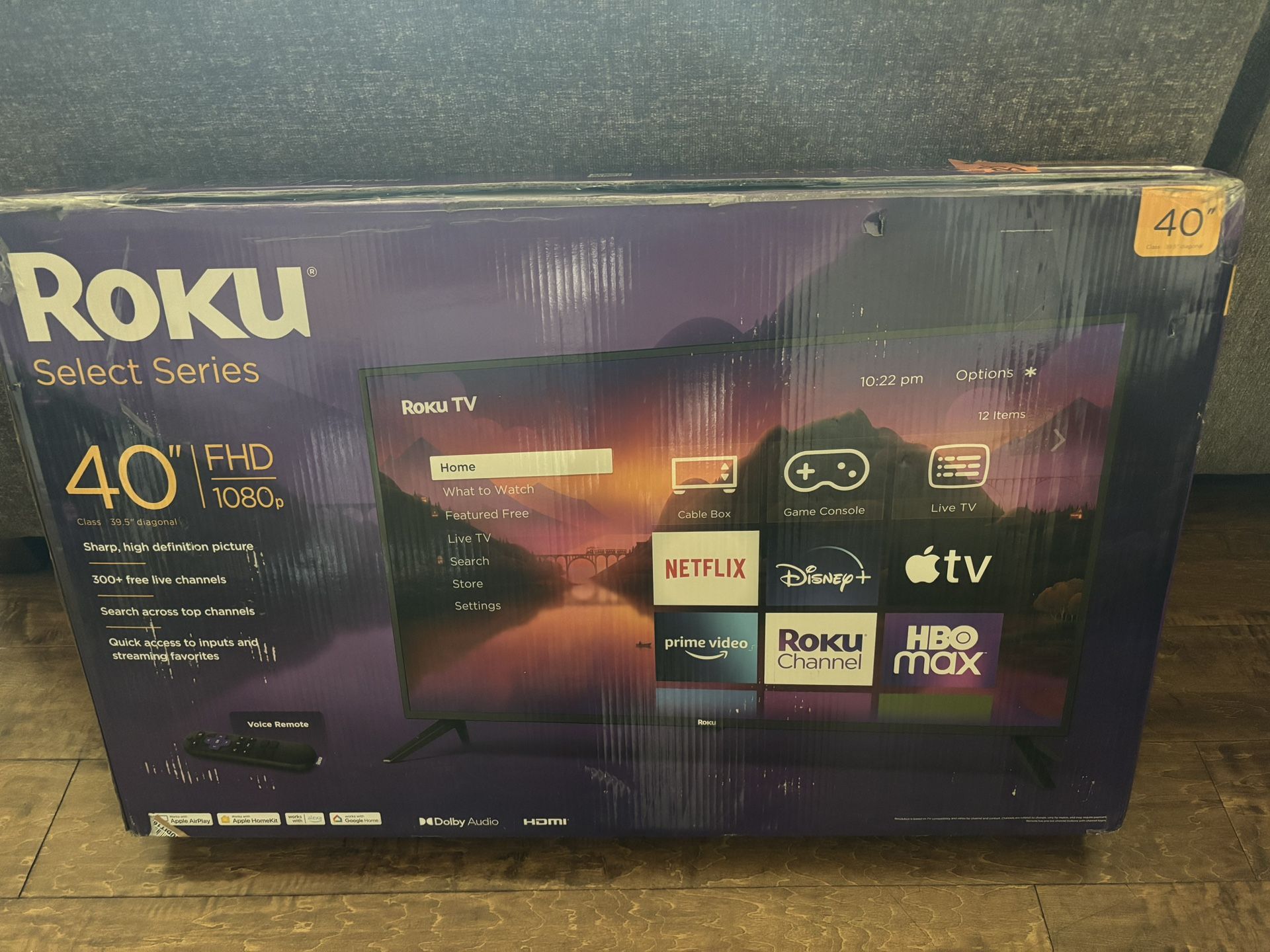 40in Roku TV