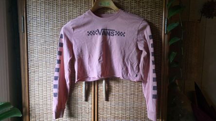 Vans cropped long sleeve t-shirt Sz. Small