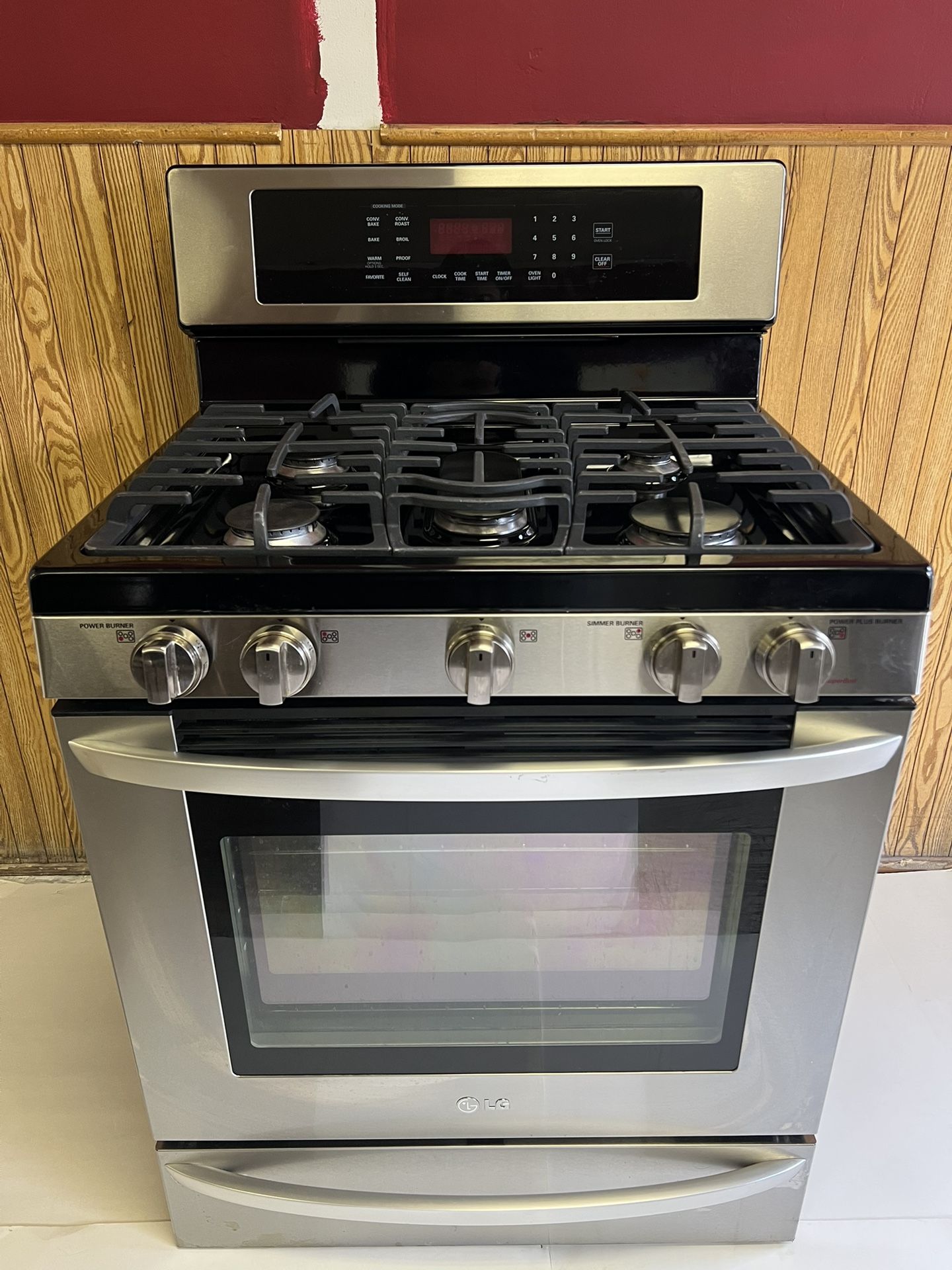 Stove Gas LG 5 Burners