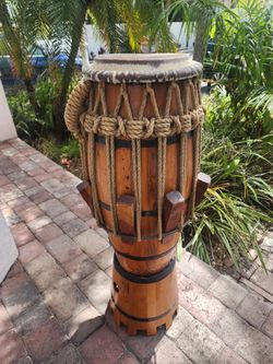 Genuine Afro-Brazilian Drum - Atabaque