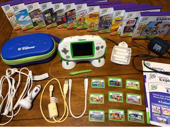 Leapfrog Leapster Explorer w/ 21 games