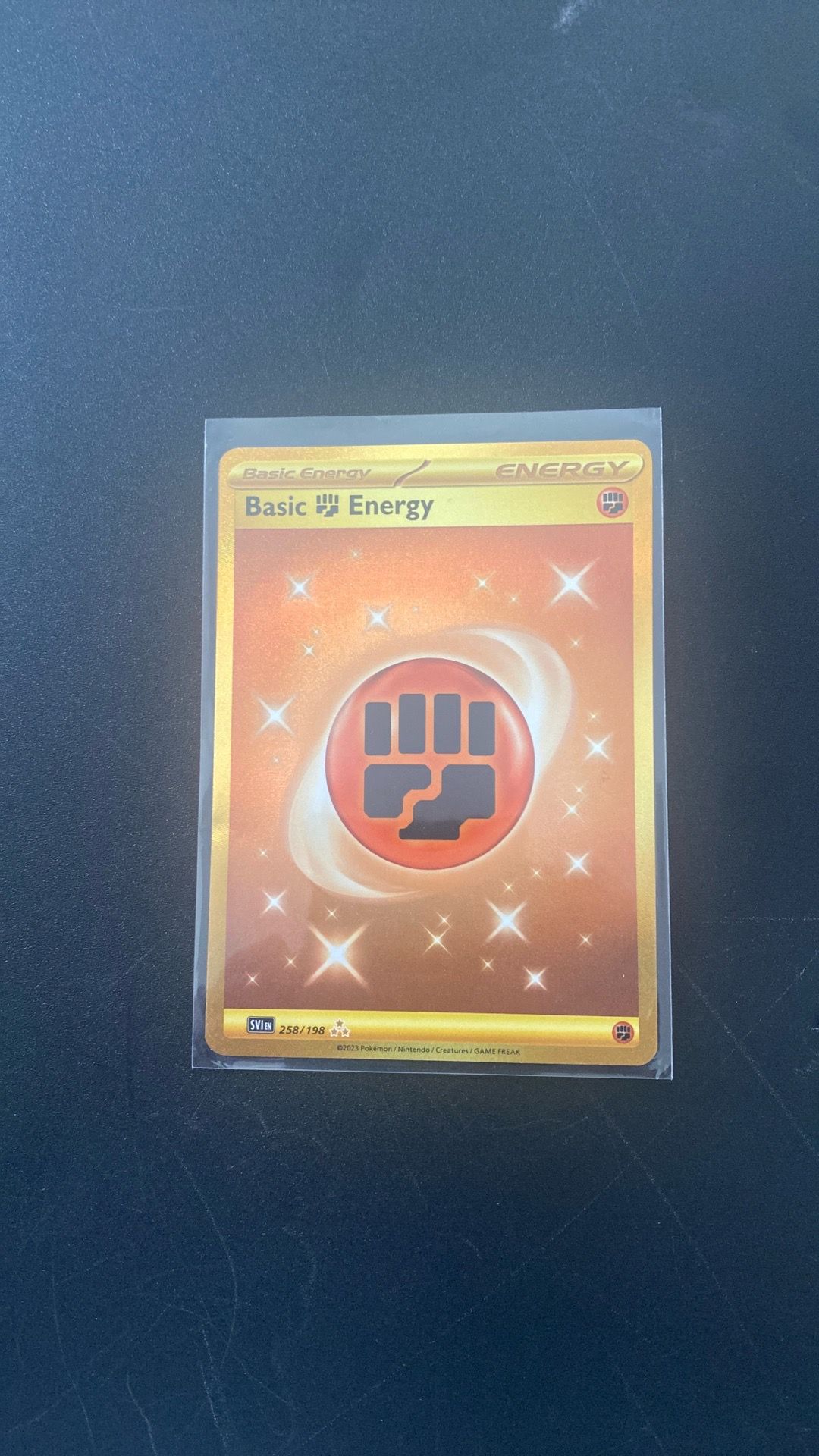 Basic fighting energy
