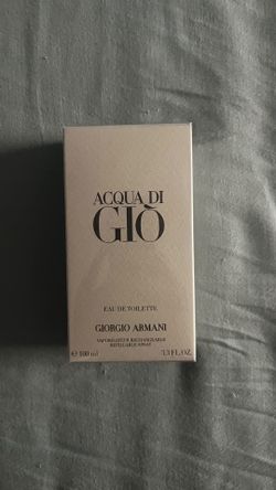 Title: Acqua Di Giò by Giorgio Armani – 3.3 oz (100 mL) EDT – Brand New Sealed