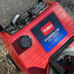 Toro PowerLite 98cc Snowblower