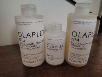 NEW Olaplex Hair Care Bundle No. 3, No. 4 & No. 5 – Repairs Damaged Hair – Retail $120+ | Only $60!