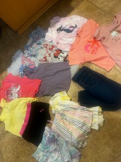 Size 7/8 some size 10 girls clothes