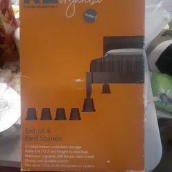 Set Of 4 Bed Stands