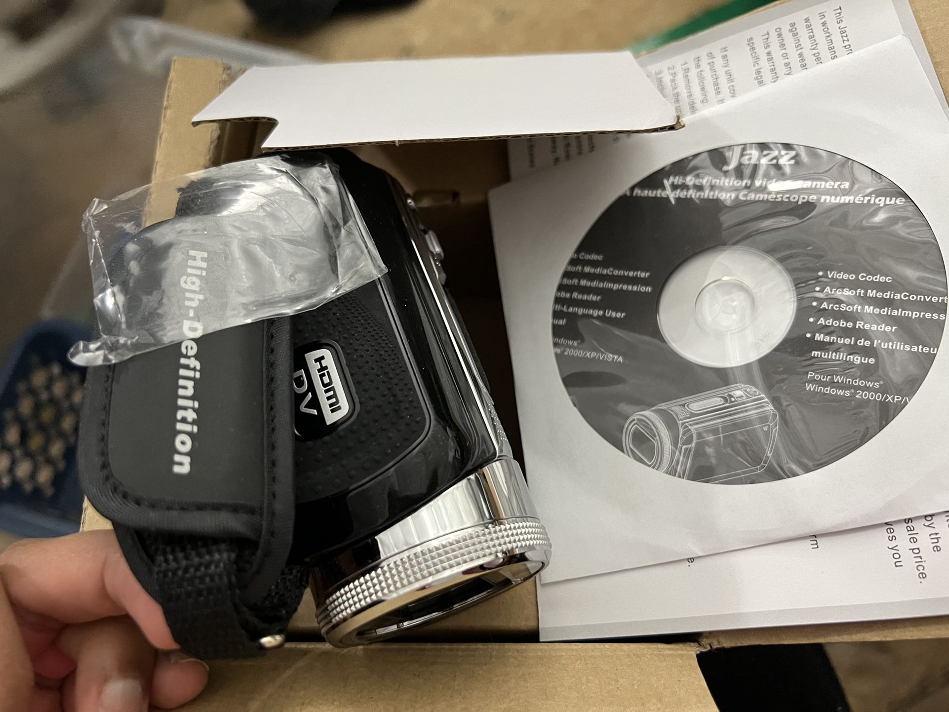 Vintage Jazz HDV205 HDV-205 HD Camcorder - NEW!!! Still In Box!