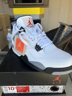 White Cement 4 2012 Size 10.5 New
