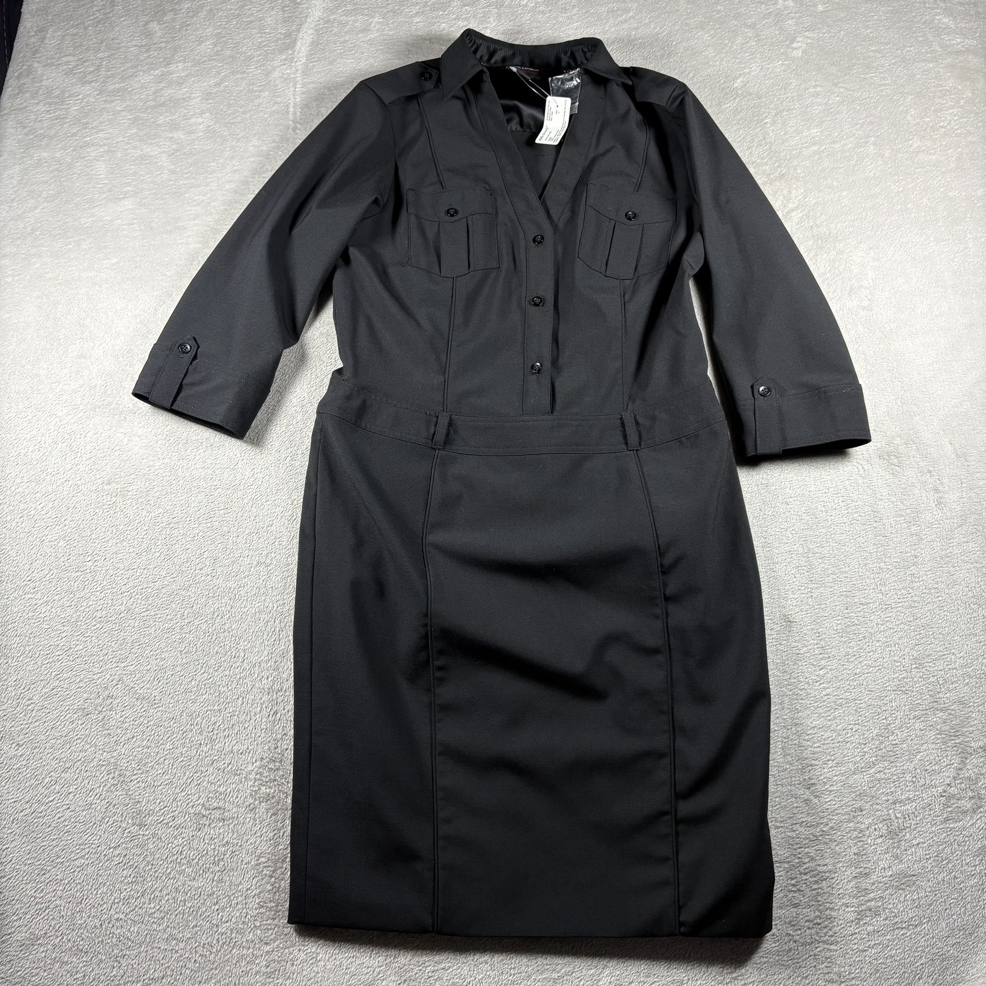 Virgin America Flight Attendant Women’s 8 Uniform Dress Banana Republic NWT#2721