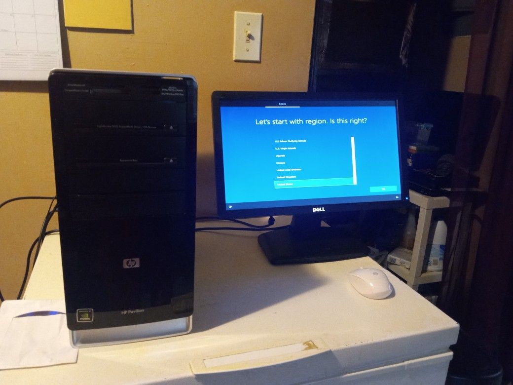 HP Full Computer System Windows 10 56 GB