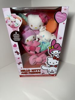 Hello Kitty and Friends - 12-inch Plush Valentine’s Bouquet - 9 Plush Included