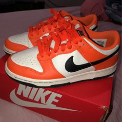 Nike Dunk Low Orange/black 